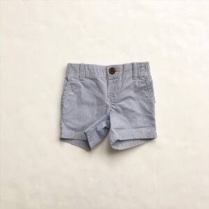Carter’s blue pinstripe shorts EUC 6 months